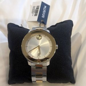 MVMT gold/silver watch